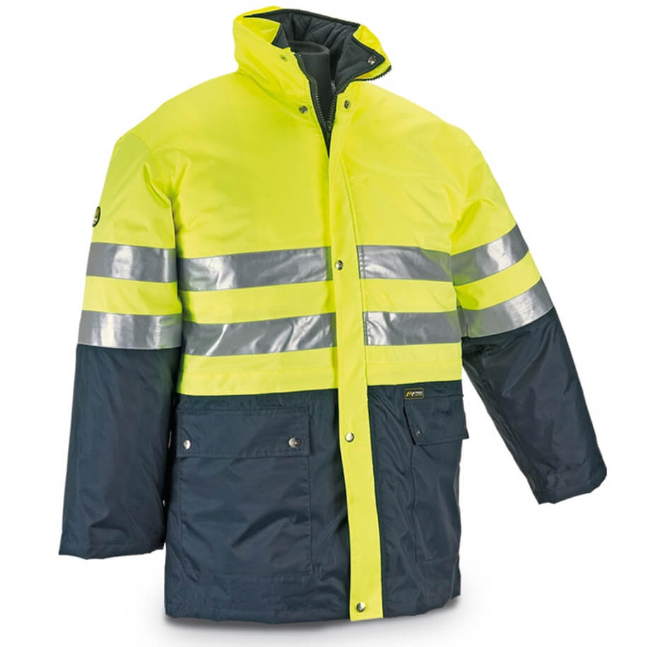 Parka alta visibilidad triple uso amarillo/azul marino 288-PKFA Mix - Referencia 288-PKFA MIX